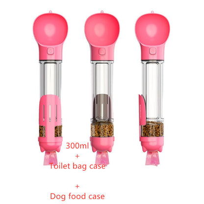 Pet Water Bottle Feeder Bowl Garbage