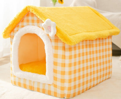 Foldable Dog House Pet  Villa Sleep Kennel