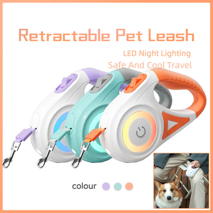 Dog Leash Retractable Leash And Dog Collar