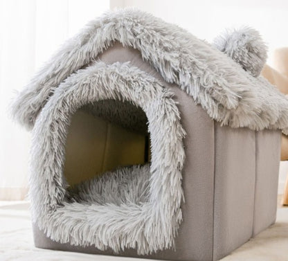 Foldable Dog House Pet  Villa Sleep Kennel
