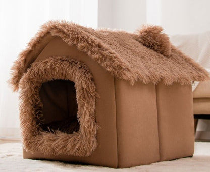 Foldable Dog House Pet  Villa Sleep Kennel