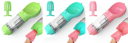 Pet Water Bottle Feeder Bowl Garbage