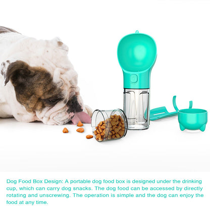 Pet Water Bottle Feeder Bowl Garbage