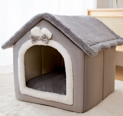 Foldable Dog House Pet  Villa Sleep Kennel